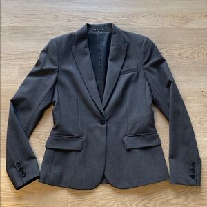 Theory Charcoal Wool Women’s Blazer